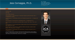 Desktop Screenshot of jesscornaggia.com