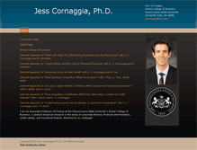 Tablet Screenshot of jesscornaggia.com